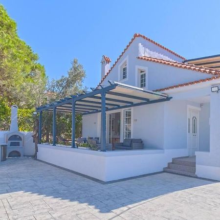 Lefkathia Beach Villa - Gated Beach-Front Private Villa At Lefkathia Beach, Chios! Volissos 外观 照片